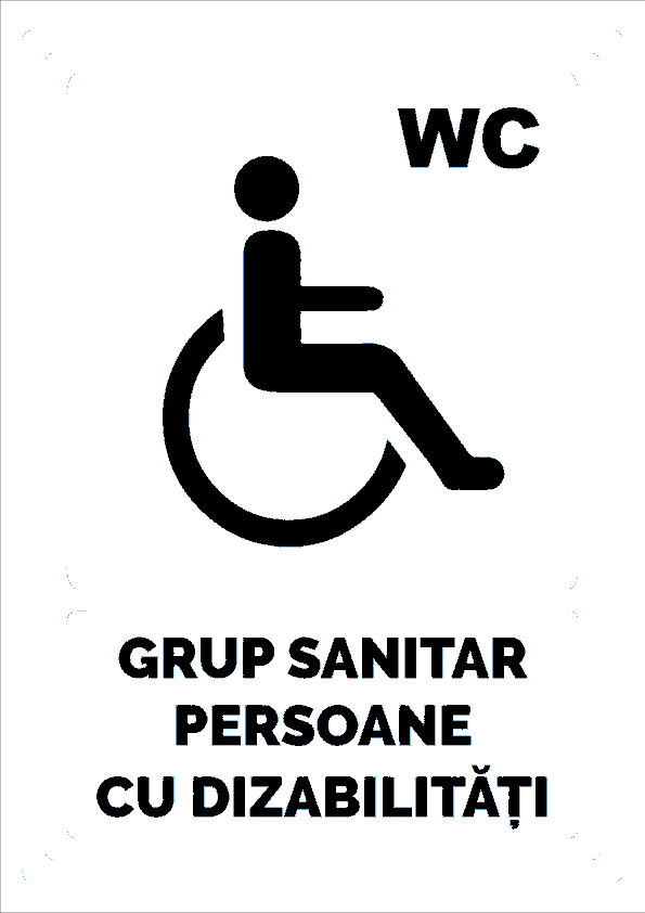 Indicator WC Persoane cu Dizabilități