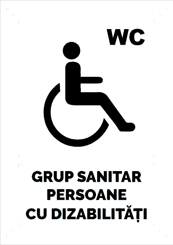 Indicator WC Persoane cu Dizabilități