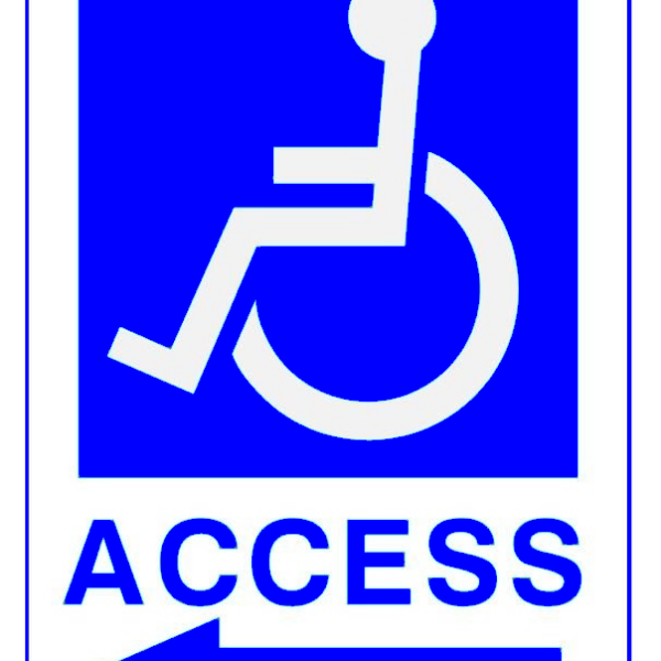 semn pentru acces parcare