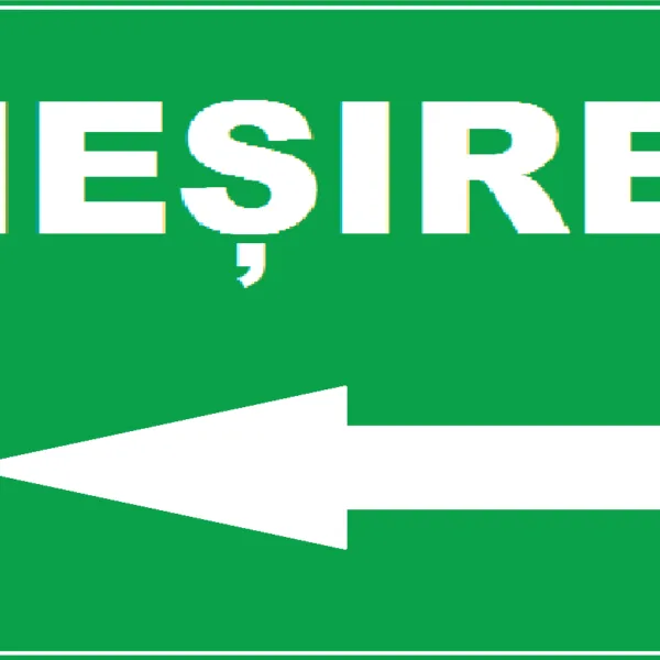 Placuta cu iesire prin stanga