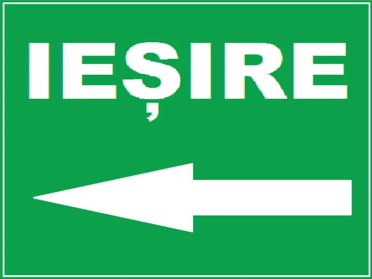 Placuta cu iesire prin stanga