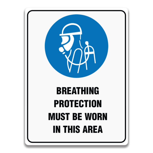 Indicator Protecție Respiratorie - Siguranță Garantată în Zona de Lucru