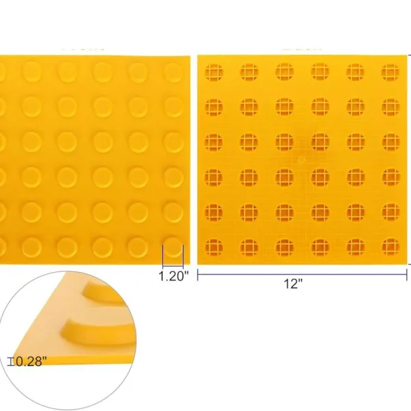 Marcaje tactile stop pentru nevăzători - siguranță, orientare și autonomie