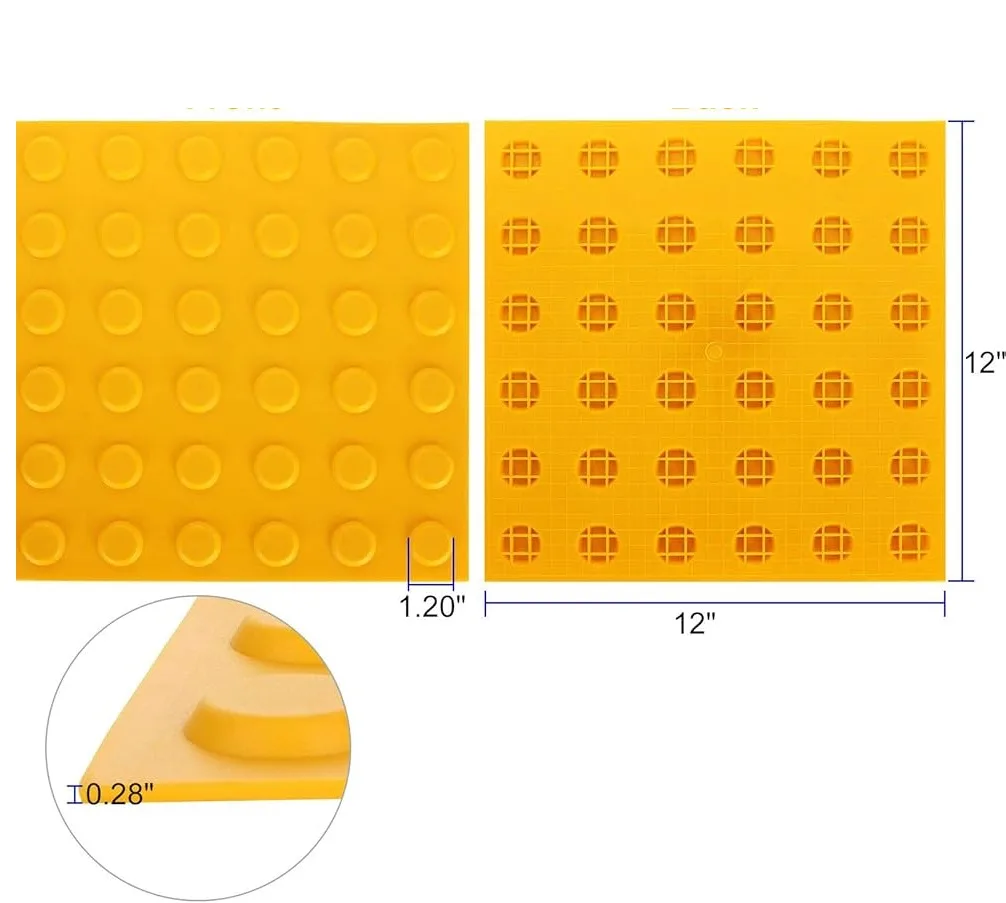 Marcaje tactile stop pentru nevăzători - siguranță, orientare și autonomie
