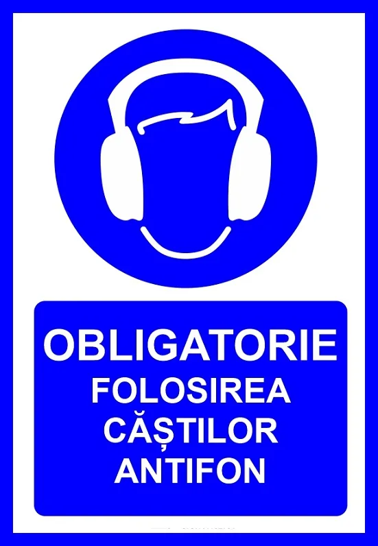 Placuta obligatorie folosirea castilor antifon