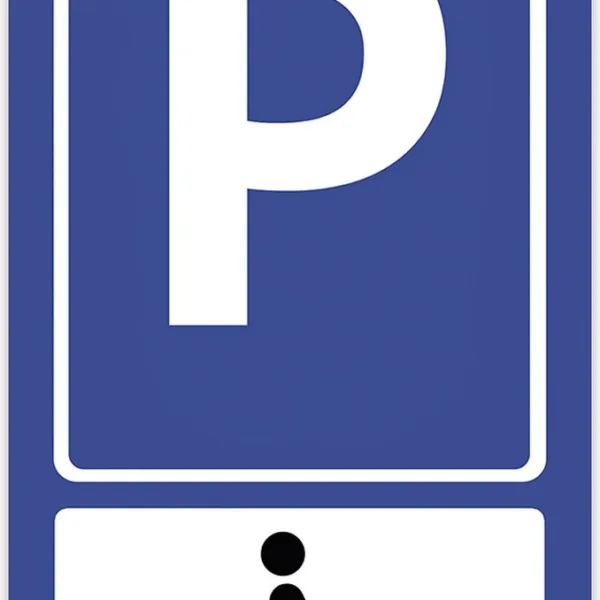 Placuta pentru rezervare parcare persoana cu handicap