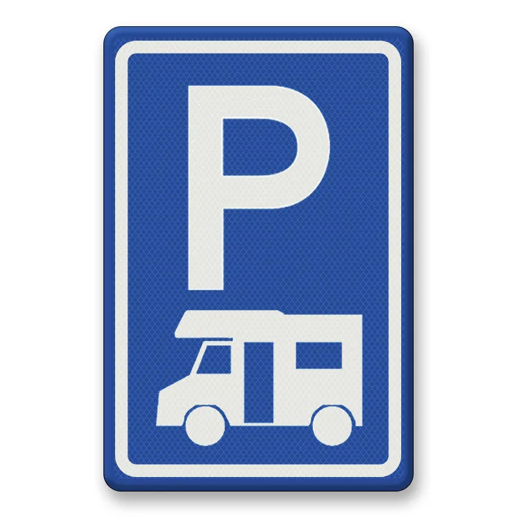 Placuta pentru parcare rulote