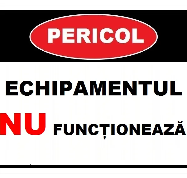 Placuta echipamentul nu functioneaza