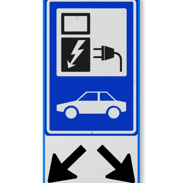 Placuta de circulație mașină electrică stanga si dreapta