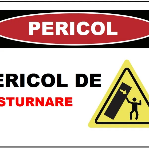 Placuta pericol de rasturnare