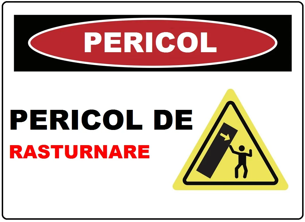 Placuta pericol de rasturnare