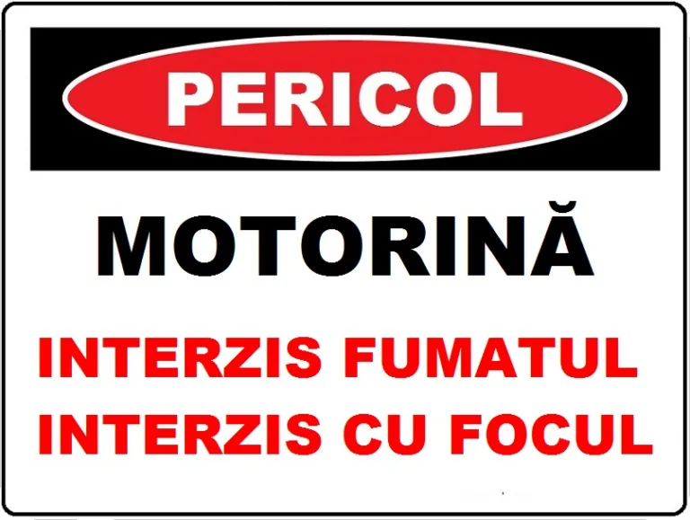 Placuta pentru motorina