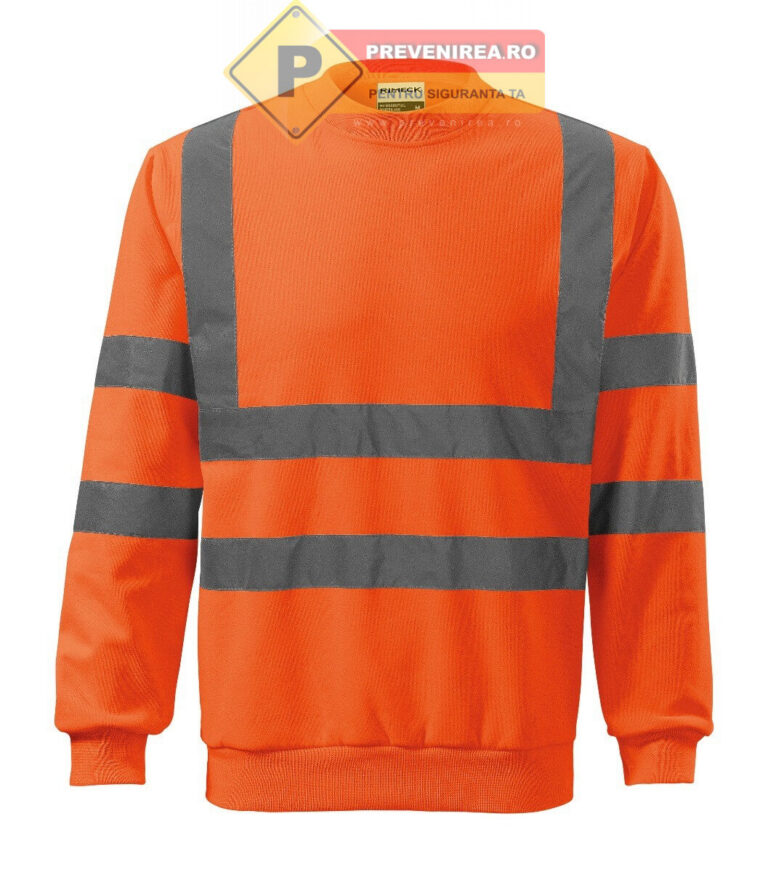 Bluze reflectorizante personalizate - Hanorac Essential 4V6 HV Rimeck Malfini