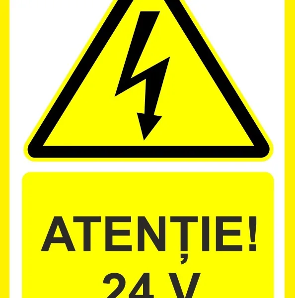Placuta atentie 24v