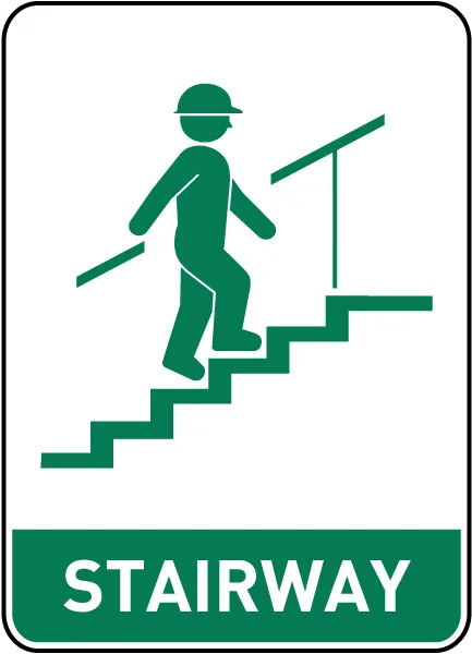 Stairway Sign