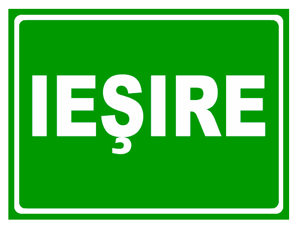 Semn de iesire