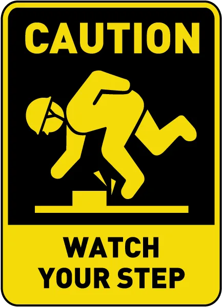 Watch Step Sign