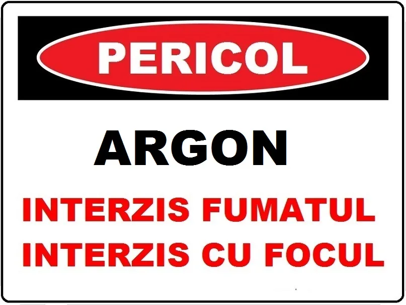 Placuta pentru argon