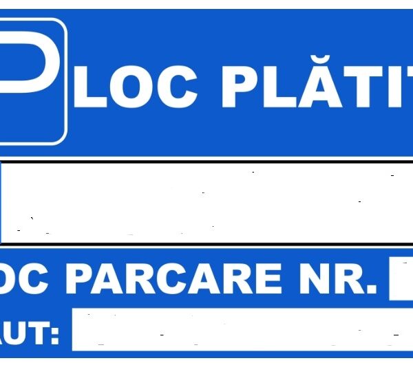 Parcare cu loc platit