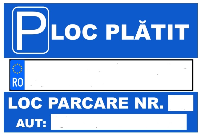 Parcare cu loc platit