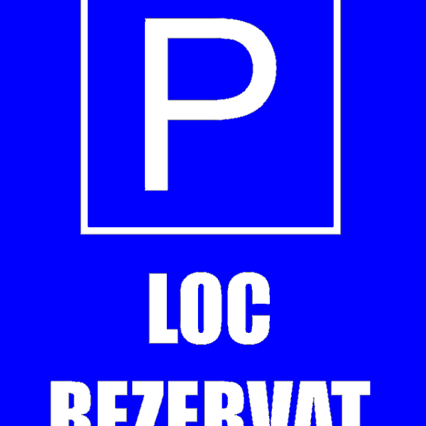Indicator pentru loc de parcare