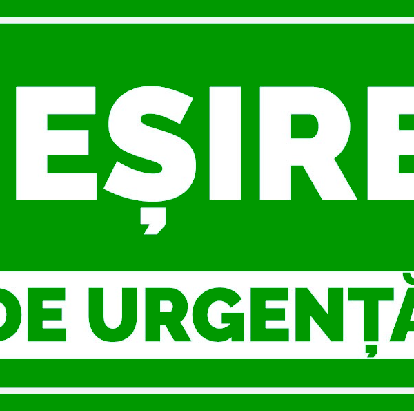 Semn pentru iesire de urgenta