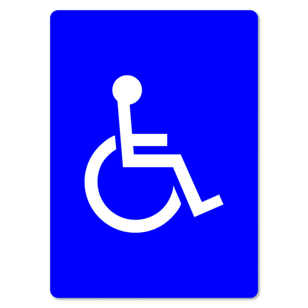 Indicator Accesibilitate - Simbol Universal Persoane cu Dizabilități