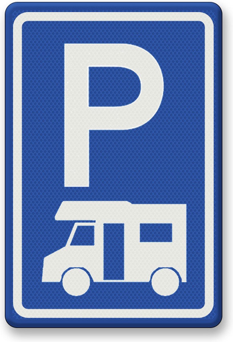 Indicator pentru semnalizare Parcări Autorulote, Rulote și Caravane