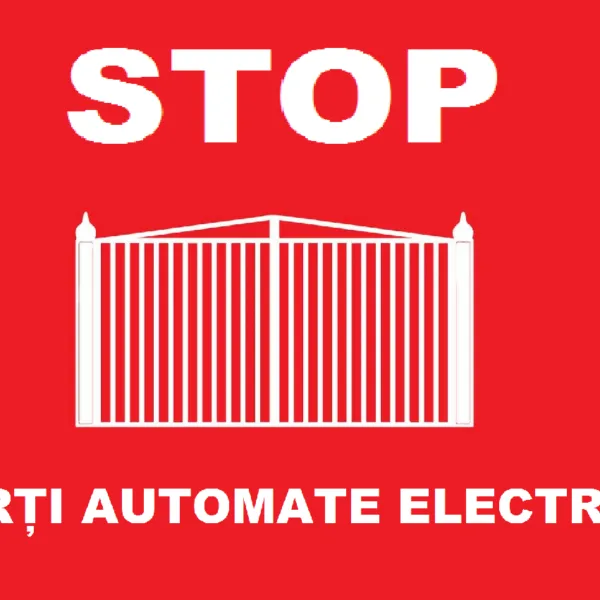 Placuta reflectorizanta pentru porti automate electrice