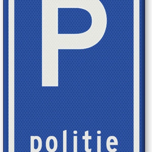 Semn parcare politie