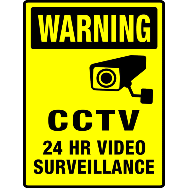 Indicator CCTV 24/24 - Protecție și Monitorizare Non Stop