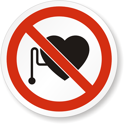 Etichetă Stimulator Cardiac - Sticker Profesional