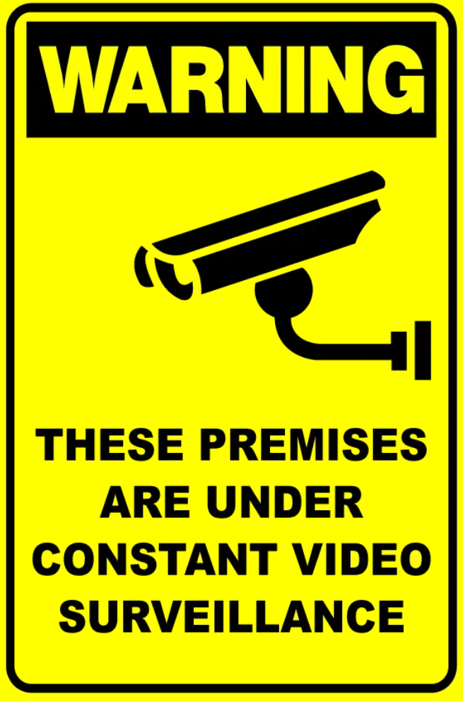 Indicator Video Supraveghere 24/7 - Accesul se Face Sub Monitorizare