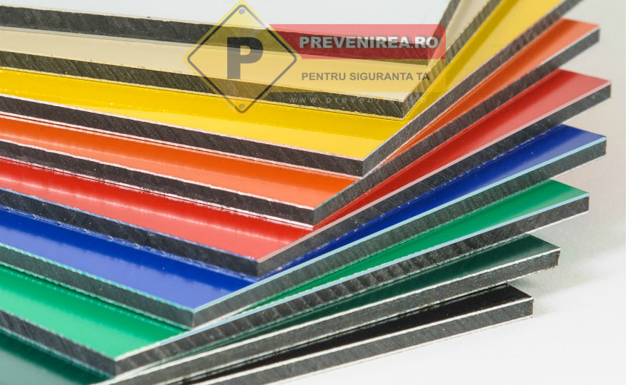 Semne program din aluminiu