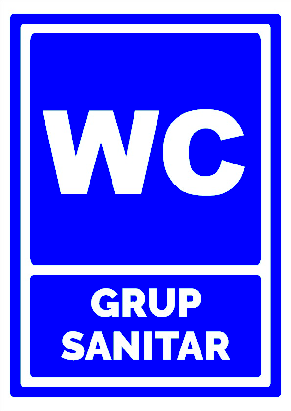 Semn de wc grup sanitar