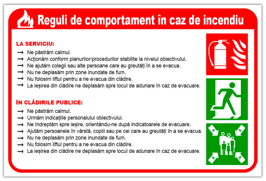 Semn pentru extinctor