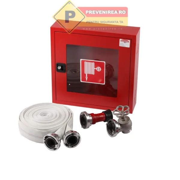 Cutie pentru hidrant interior MINIBOX 500x500x150 mm - Complet echipată, avizată CE