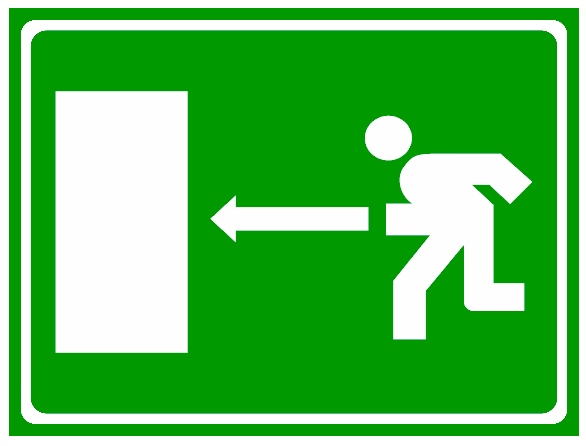 Semn pentru directie in stanga