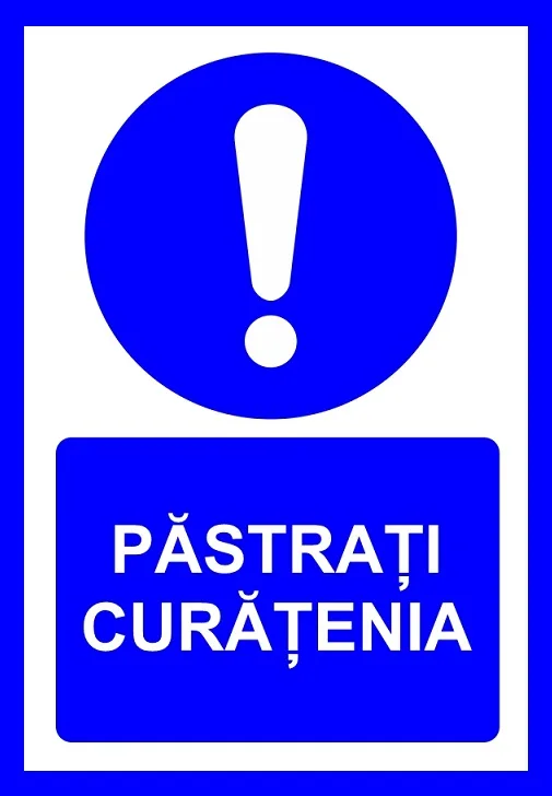 Placuta pastrati curatenia