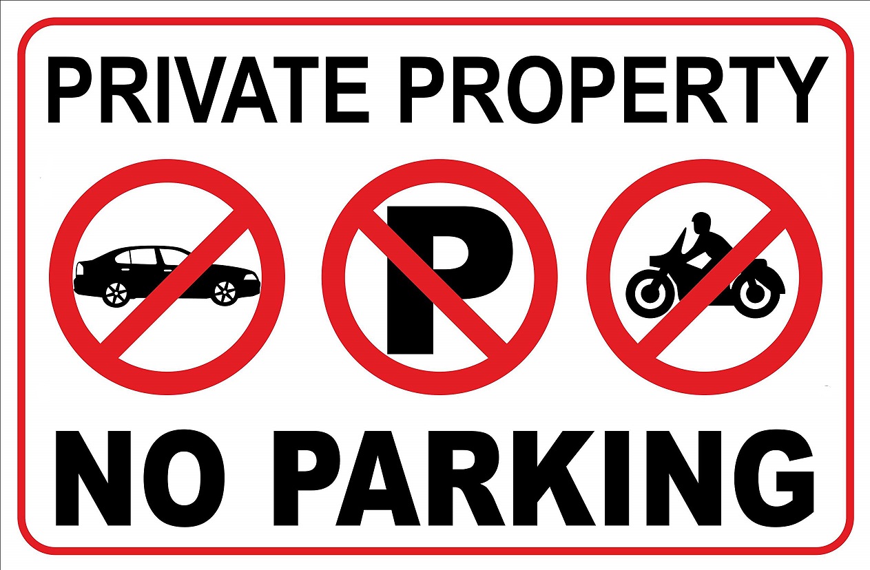 Private property no parking