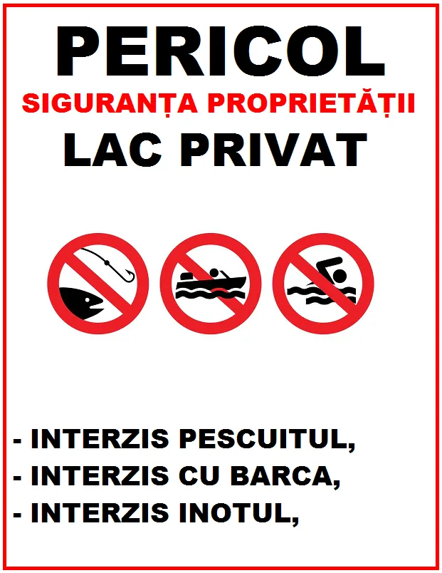 Placuta pentru locuri private
