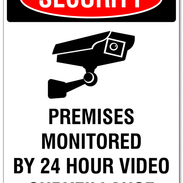 Video Surveillance Sign