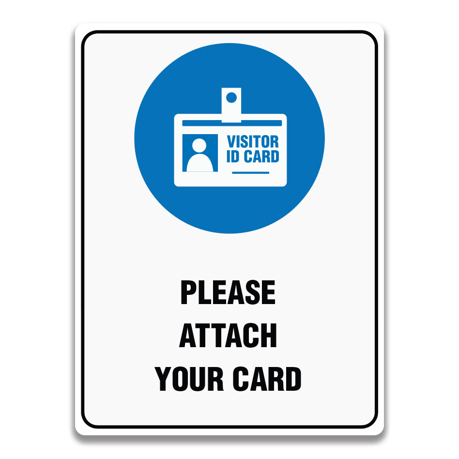 PLEASE ATTACH YOUR CARD SIGN