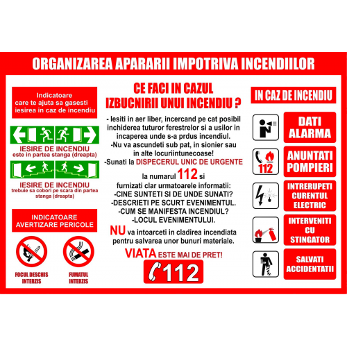 organizarea apararii impotriva incendiilor