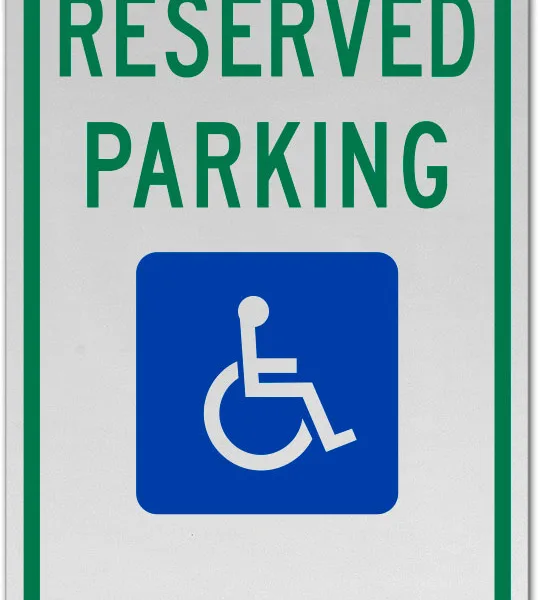Indicator parcare handicap - soluția perfectă pentru parcări accesibile