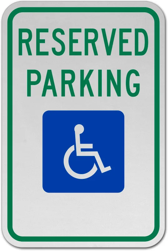 Indicator parcare handicap - soluția perfectă pentru parcări accesibile