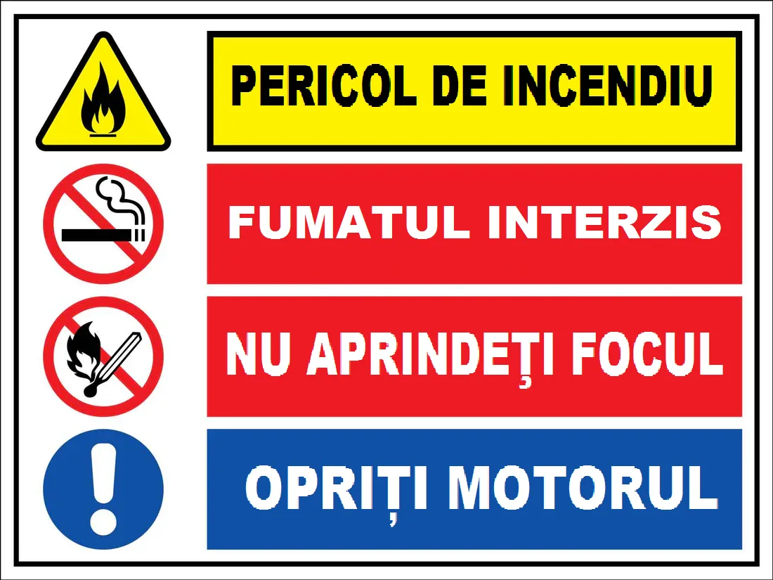 Placuta reflectorizanta pentru benzinarie