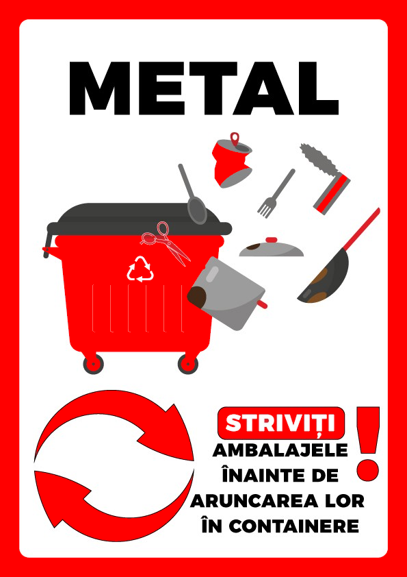 Indicator pentru metal