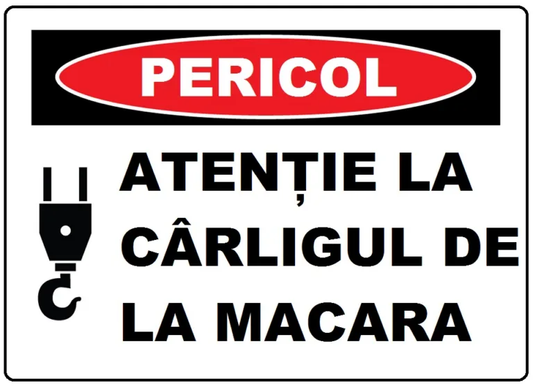 Placuta pentru carligul de la macara