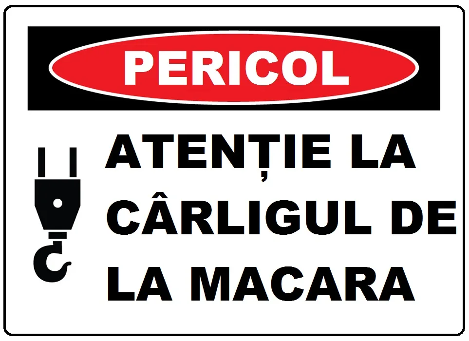 Placuta pentru carligul de la macara